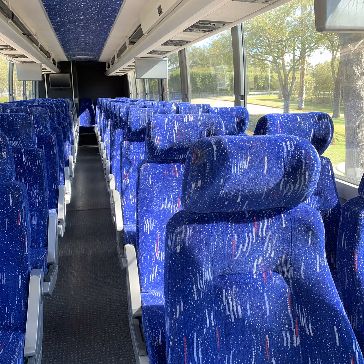 college station charter bus interior gallery