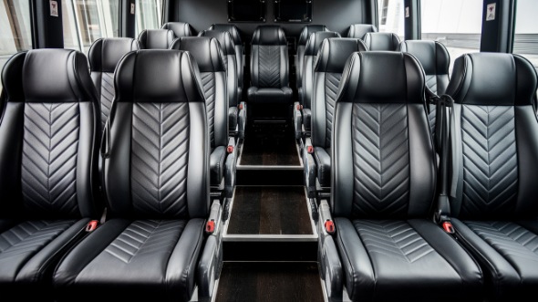 15 passenger minibus inside sugar land