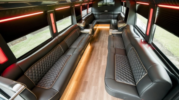 college station party bus rental inside